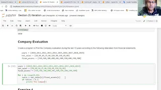 18 Applying Iteration in Company Evaluation PYTHON FULL COURSE