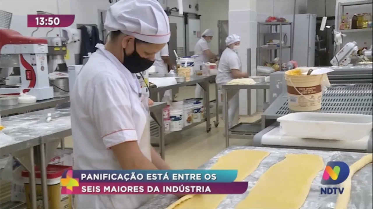 Panificação está entre os seis maiores da indústria do Brasil