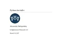 Alexander Belopolsky Python for kdb new features in PyQ 4 0