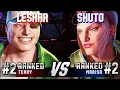 Download Lagu SF6 ▰ LESHAR (#2 Ranked Terry) vs SHUTO (#2 Ranked Marisa) ▰ High Level Gameplay