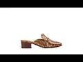 Patricia Nash Tilly Leather SlipOn Mule