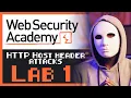 PortSwigger - HTTP Host Header Attacks
