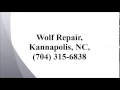Wolf Repair Kannapolis NC 704 315-6838