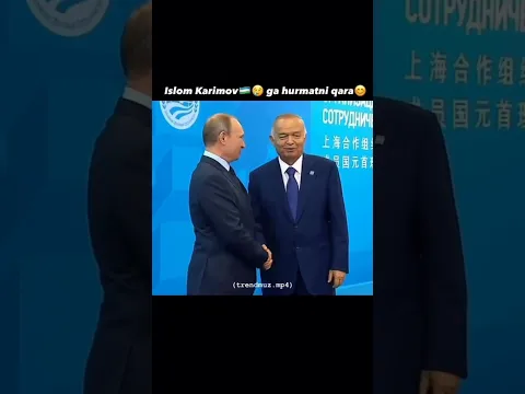 Bunday inson qayta tug'ilmaydi..🥲🥲 Birinchi prizedent Uzbekistan