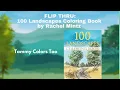 FLIP THRU 100 Landscapes Coloring Book by Rachel Mintz