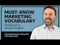 20 Must-Know Marketing Terms Explained In Simple English