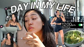 realistic day in my life | NEW APARTMENT, gym, & catching up 🏋️📦🏠