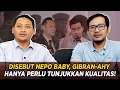 Download Lagu Disebut Nepo Baby, Gibran-AHY Hanya Perlu Tunjukkan Kualitas‼️