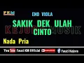 Download Lagu Sakik Dek Ulah Cinto - Eno Viola [Karaoke] Nada Pria