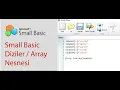 Small Basic - Diziler Array Nesnesi