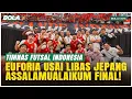 Lagu Pemain Timnas Futsal Indonesia Kompak Nyanyikan Lagu Kemenangan dengan La Grande Indonesia!