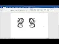 Create a Mirror Image of an Object in Word