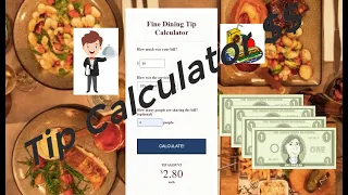 Tip Calculator JavaScript Project