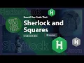 Sherlock and Squares Java Coding Challenge HackerRank Edabit How d You Code That
