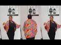 How to cut and sew a cocoon jacket in 5minutes Rectangular Jacket