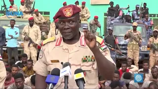 الناطق باسم قوات الدعم السريع السودانية العميد جمال جمعة 