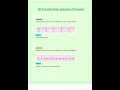 ACLS Pretest Exam Questions Answers Latest 2024 2025