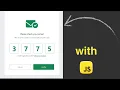 Create OTP Generator using Javascript Css Html