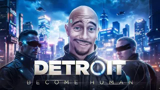 JE SAUVE DETROIT DE LA MENACE HUMAINE (dans un jeu vidéo sur console nommé DETROIT BECOME HUMAN)