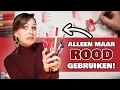 Download Lagu ALLE RODE ART SUPPLIES GEBRUIKEN DIE IK HEB! - 1 kleur Challenge