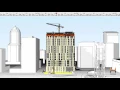 Multnomah County Central Courthouse Construction Sequence