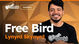 Capa do video ESPECIAL DIA DO ROCK: FREE BIRD - Lynyrd Skynyrd | Como tocar na guitarra