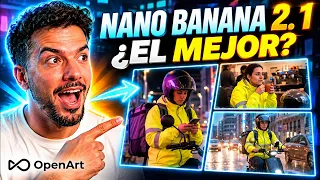 Probé Nano Banana 2.1 en OpenArt: ¿el mejor generador de imágenes IA? (vs GPT 2.5 y Nano Banana Pro)