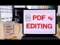 How to edit PDF docs like a pro on M4 iPad Pro UPDF app overview