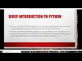 Intro to Python Lesson 1