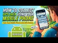 How to Collect GPS Data on Mobile Phone Import in QGIS English Tutorial
