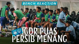 Reaksi Igor Tolic Dari Bangku Cadangan Melihat Gol Peralta | Bench Reactions vs Manila Digger FC