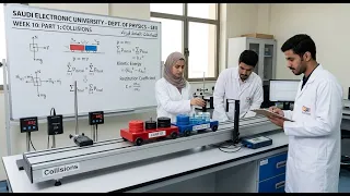 Week10 part3 center of massمركز الكتلة لعدة جسيمات- الجامعة السعودية الالكترونية