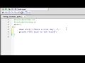 Predefined String Functions