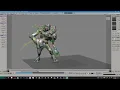 softimage xsi non-symmetry character rigging animation