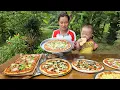 Download Lagu How To Make Delicious Crispy Bread -  Take Care Of Piglets \u0026 Birds - Ly Thi Ca