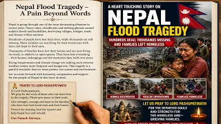 Nepal Flood Tragedy 🇳🇵 | 800+ Dead, 3,000+ Missing | Thousands Homeless | A Heartbreaking Story