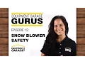 Snow Blower Safety