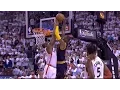 Bismack Biyombo Blocks LeBron s Dunk Attempt Cavaliers vs Raptors Game 4 2016 NBA Playoffs