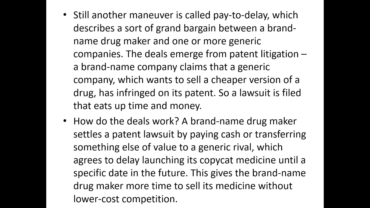 Prescription Drug Patents  Balancing Innovation, Access, and Affordability