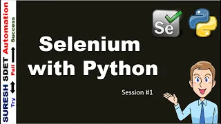 Selenium With Python Intro How to Install Python and PyCharm How to Create Selenium Project