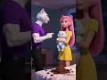 Lagu dad cat regrets after dismissing his family #cat #cartoon #kittencuddles #viralshorts #catbrainrot
