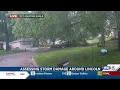 Storm Damage Following Severe Weather in Lincoln 6am Report