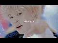 bts - dimple ( 𝘀𝗹𝗼𝘄𝗲𝗱 + 𝗿𝗲𝘃𝗲𝗿𝗯 )