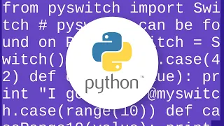 Is there any value to a Switch Case implementation in Python