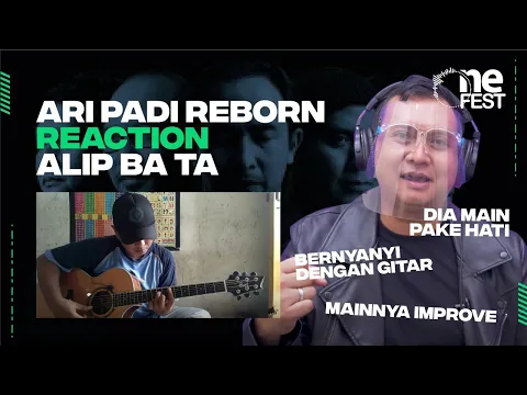 Reaction | Ari Tri Sosianto Kagum Akan Kemampuan Alip Ba Ta Dalam Memainkan Gitar | OneFest tvOne