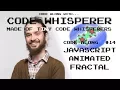 JavaScript Fractal - Code Along with the Code Whisperer