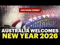 Lagu Australia New Year LIVE | Sydney Fireworks 2026 | Australia New Year Celebrations 2026 LIVE