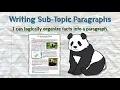 Lagu Informative Writing - Sub-Topic Paragraphs