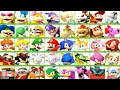 Mario Sonic at the Rio 2016 Olympic Games 3DS - All Characters