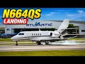 NetJets Cessna Citation Latitude N664QS Landing at Dallas Love Field Private Jet Spotting